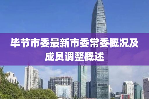 畢節(jié)市委最新市委常委概況及成員調整概述