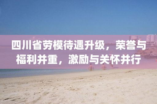 四川省勞模待遇升級(jí)，榮譽(yù)與福利并重，激勵(lì)與關(guān)懷并行