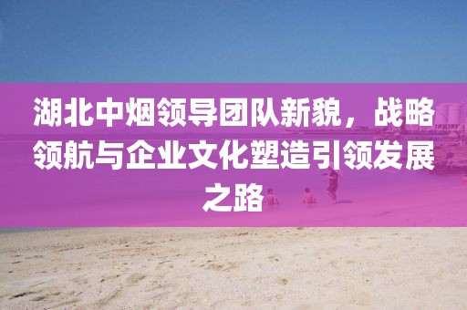 湖北中煙領(lǐng)導(dǎo)團(tuán)隊(duì)新貌，戰(zhàn)略領(lǐng)航與企業(yè)文化塑造引領(lǐng)發(fā)展之路