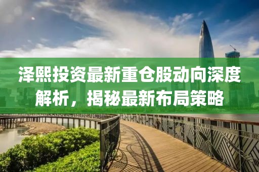 澤熙投資最新重倉(cāng)股動(dòng)向深度解析，揭秘最新布局策略
